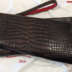 Christian Louboutin Loubitwist Calf Mini Crock